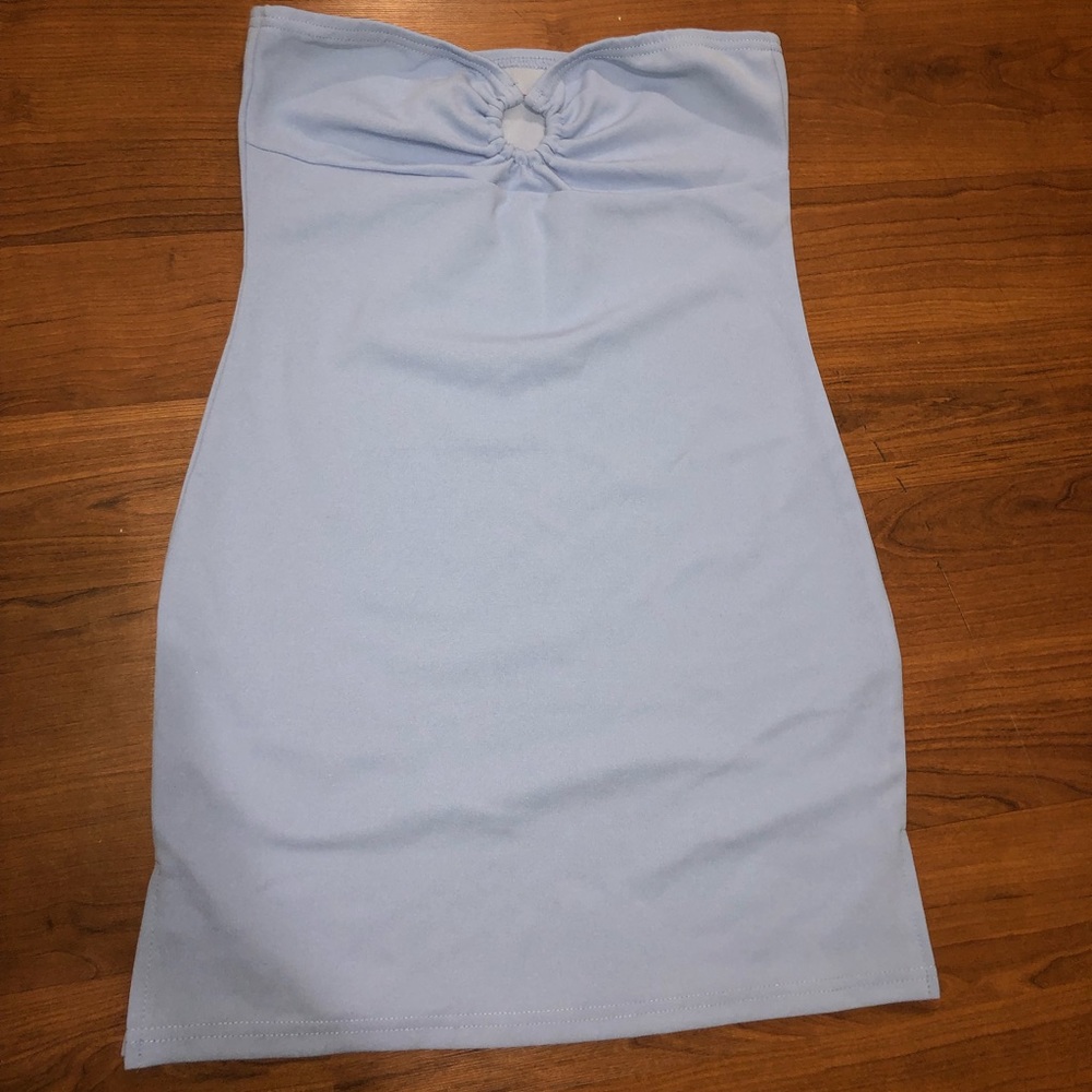 Light blue dress